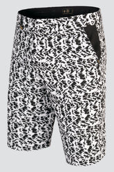 ARISLE DS White Modern Camo Golf Shorts
