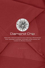 ARISLE Red Diamond Chip Shorts