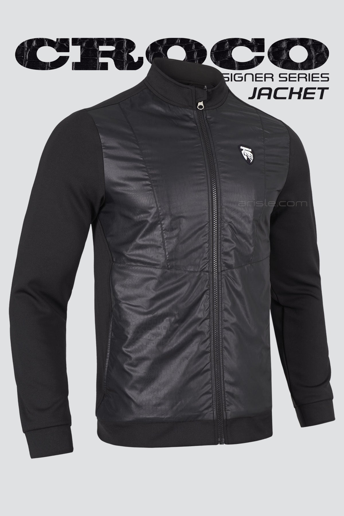 ARISLE DS The CROCO Golf Jacket