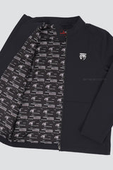 ARISLE Shark-Skin Titan Black Golf Jacket