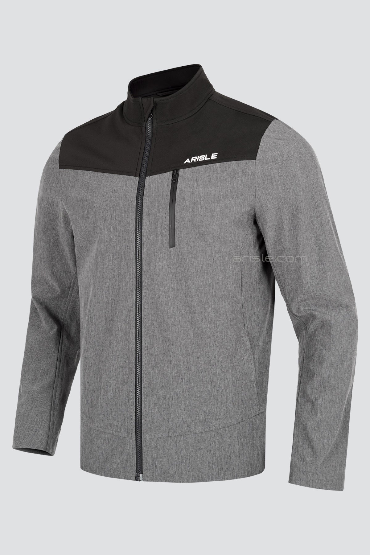 ARISLE  Bossman Pixel-Grey Golf Jacket