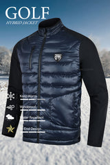 ARISLE Hybrid Sapphire Blue Golf Jacket