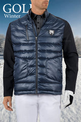 ARISLE Hybrid Sapphire Blue Golf Jacket