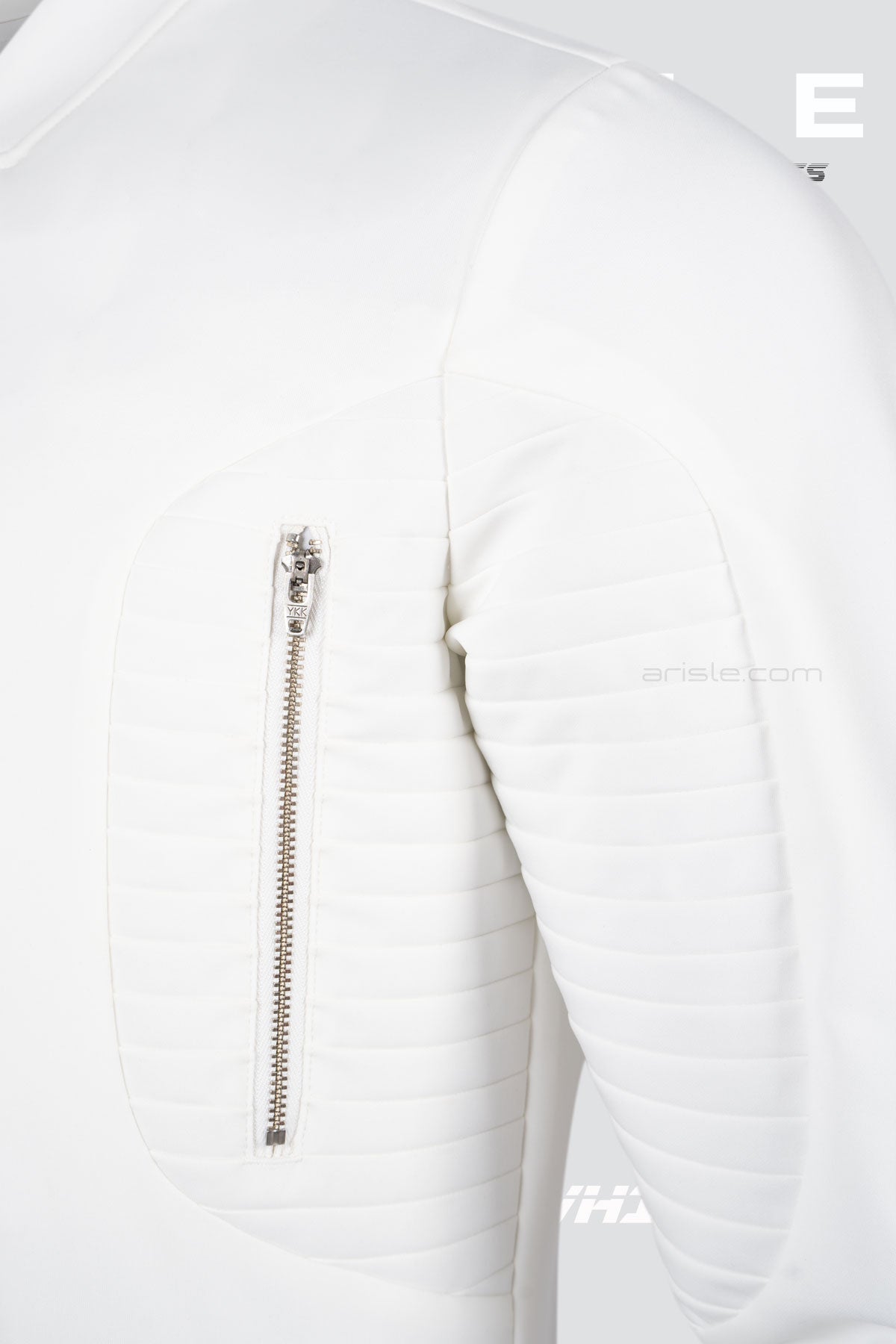 ARISLE DS Phantom White Golf Jacket