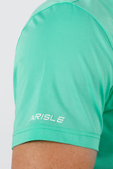 ARISLE Bossman Vibrant Aquaness Golf Polo