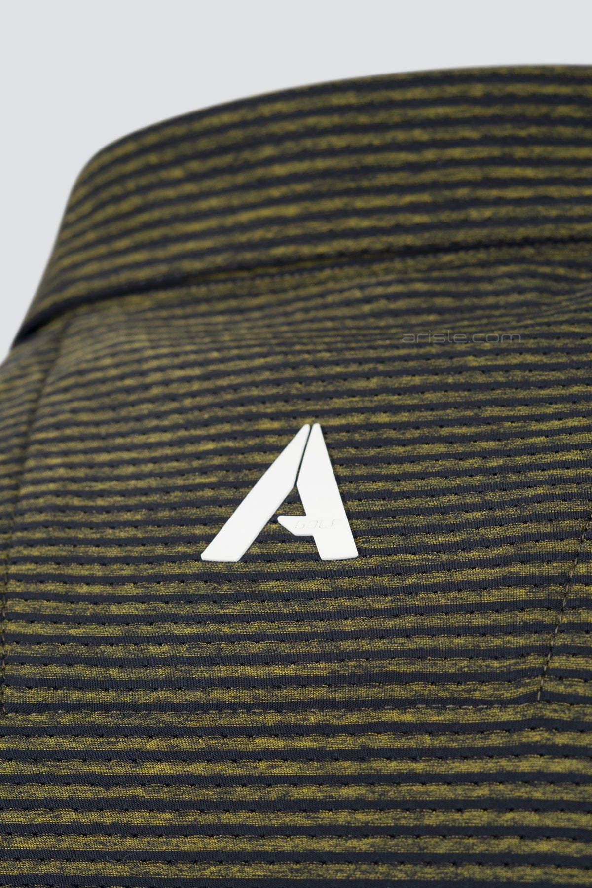 ARISLE A-CLASS Golden Stripe Golf Polo