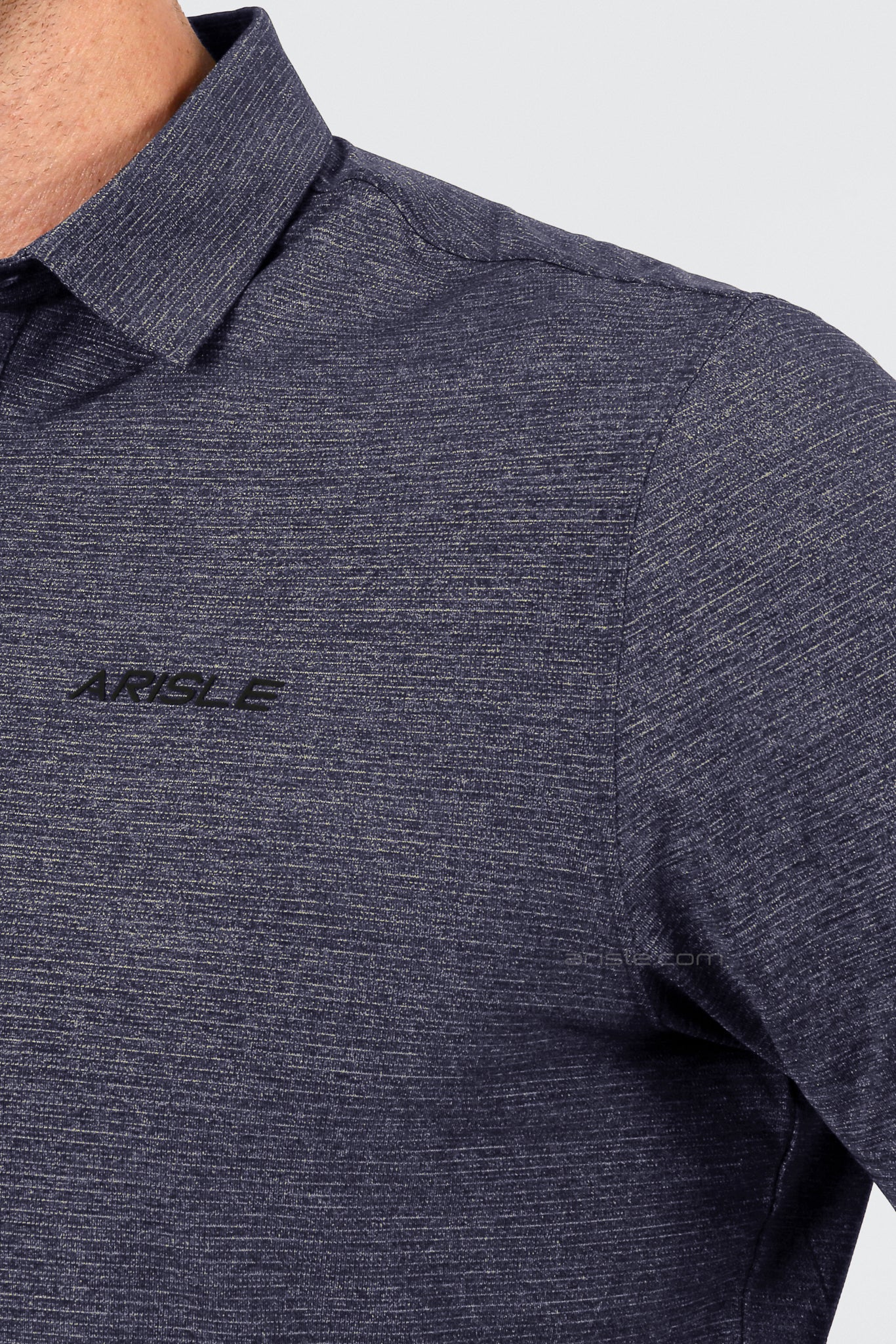 ARISLE A-CLASS Platinum Dark Berry Golf Polo