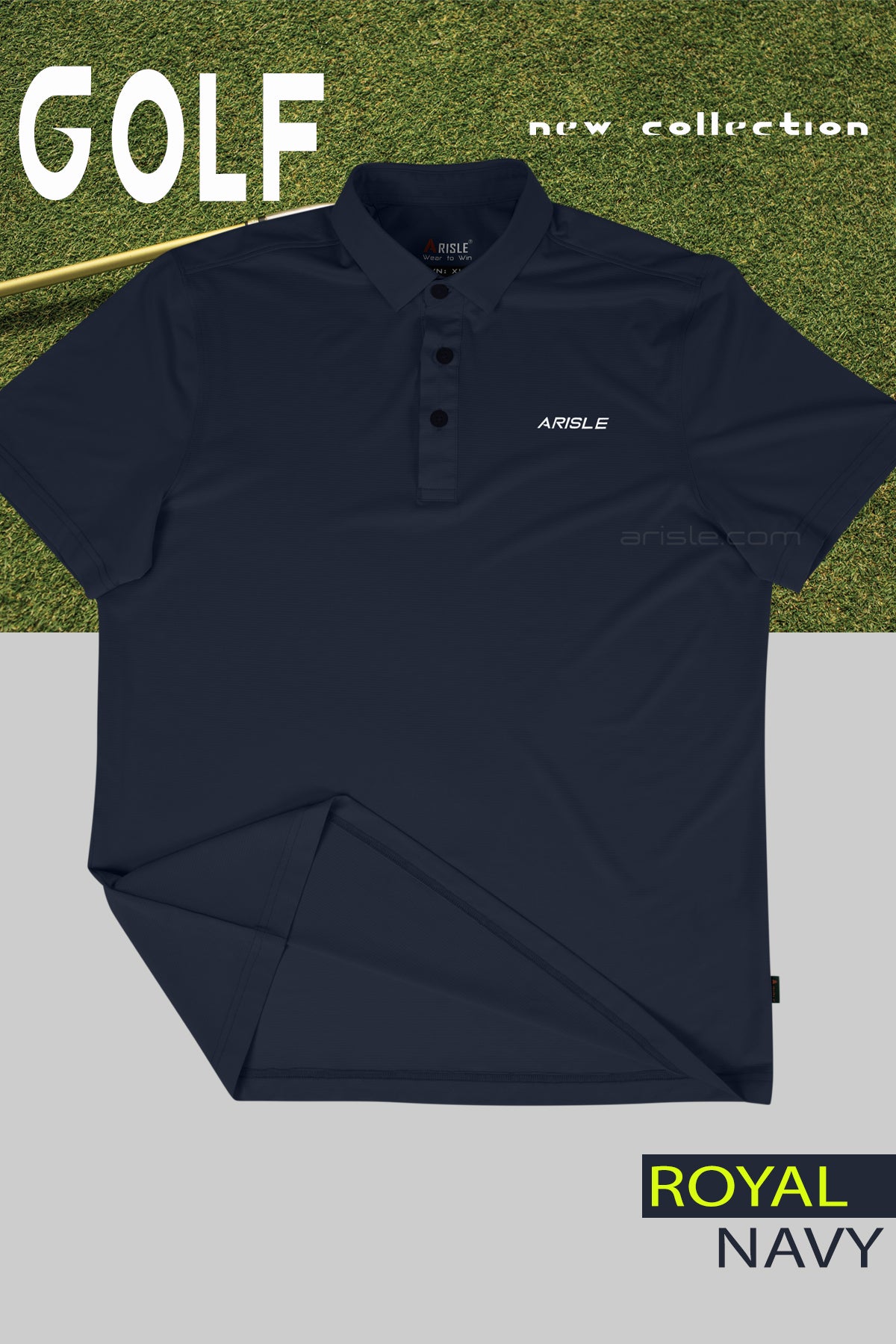 ARISLE Bossman Royal Navy Golf Polo