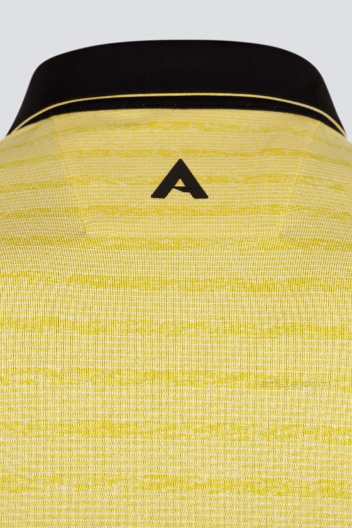 ARISLE Classy LS Lemon Yellow Golf Polo