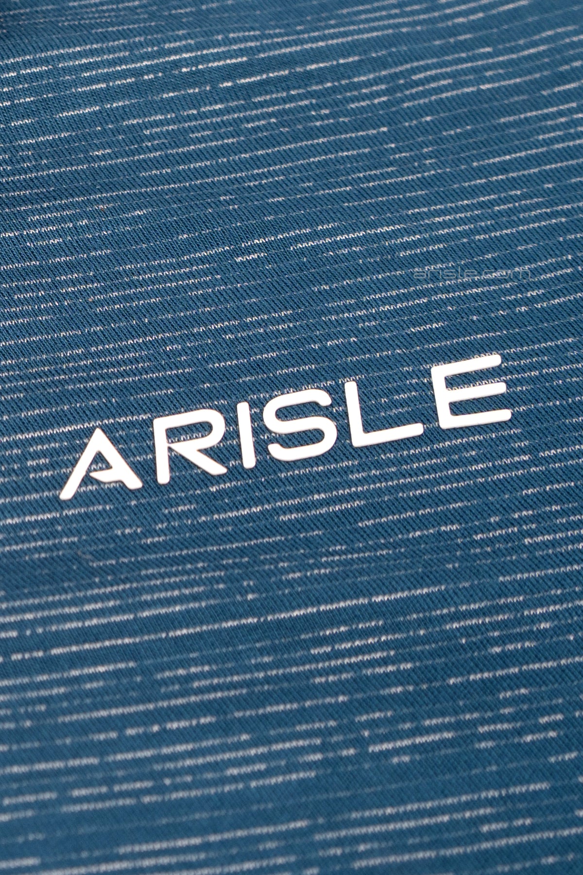 ARISLE Metalic Blue Golf Polo