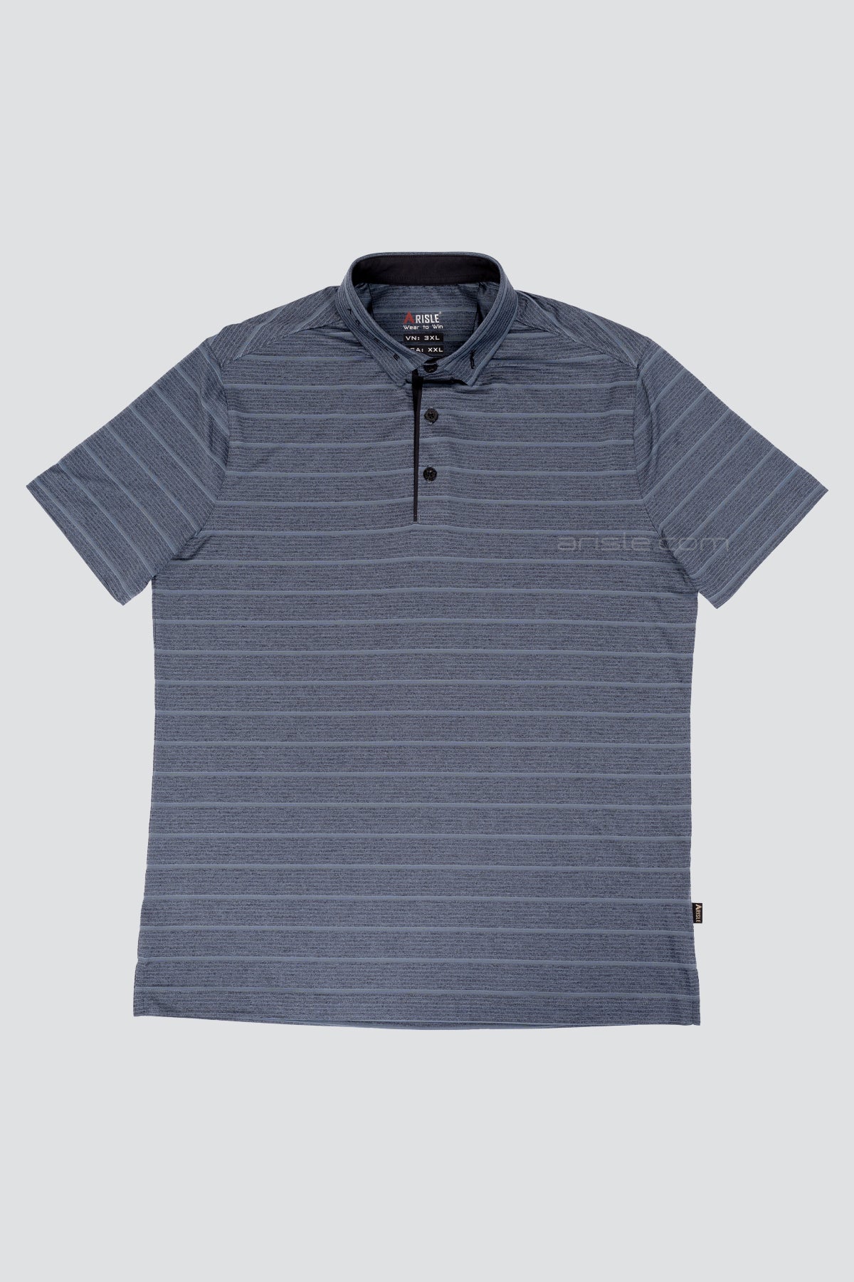ARISLE Pro-Golfer Ash Grey Golf Polo