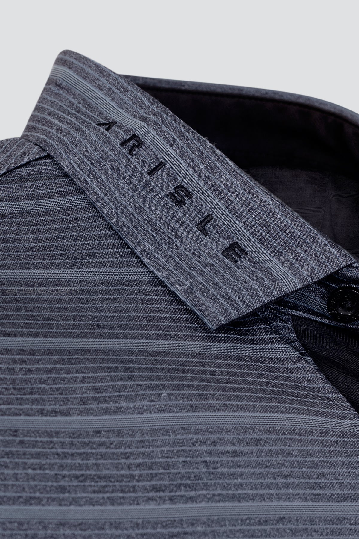 ARISLE Pro-Golfer Ash Grey Golf Polo