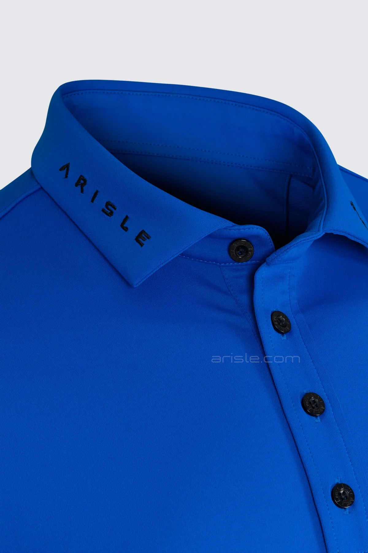 ARISLE LS Cobalt Blue Golf Polo