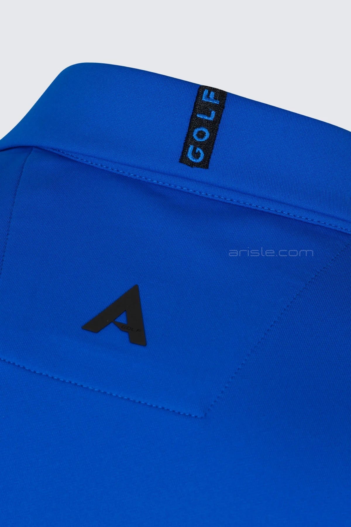 ARISLE LS Cobalt Blue Golf Polo