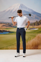 ARISLE Fox White Golf Polo