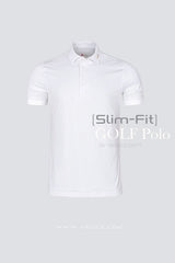 ARISLE Fox White Golf Polo
