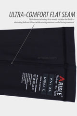 ARISLE Solarshield Black Golf Arm Sleeves