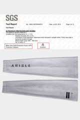 ARISLE Solarshield Grey Golf Arm Sleeves