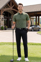 ARISLE New Elite Airflex Sleek Black Golf Pants