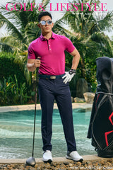 ARISLE New Elite Airflex Navy Golf Pants