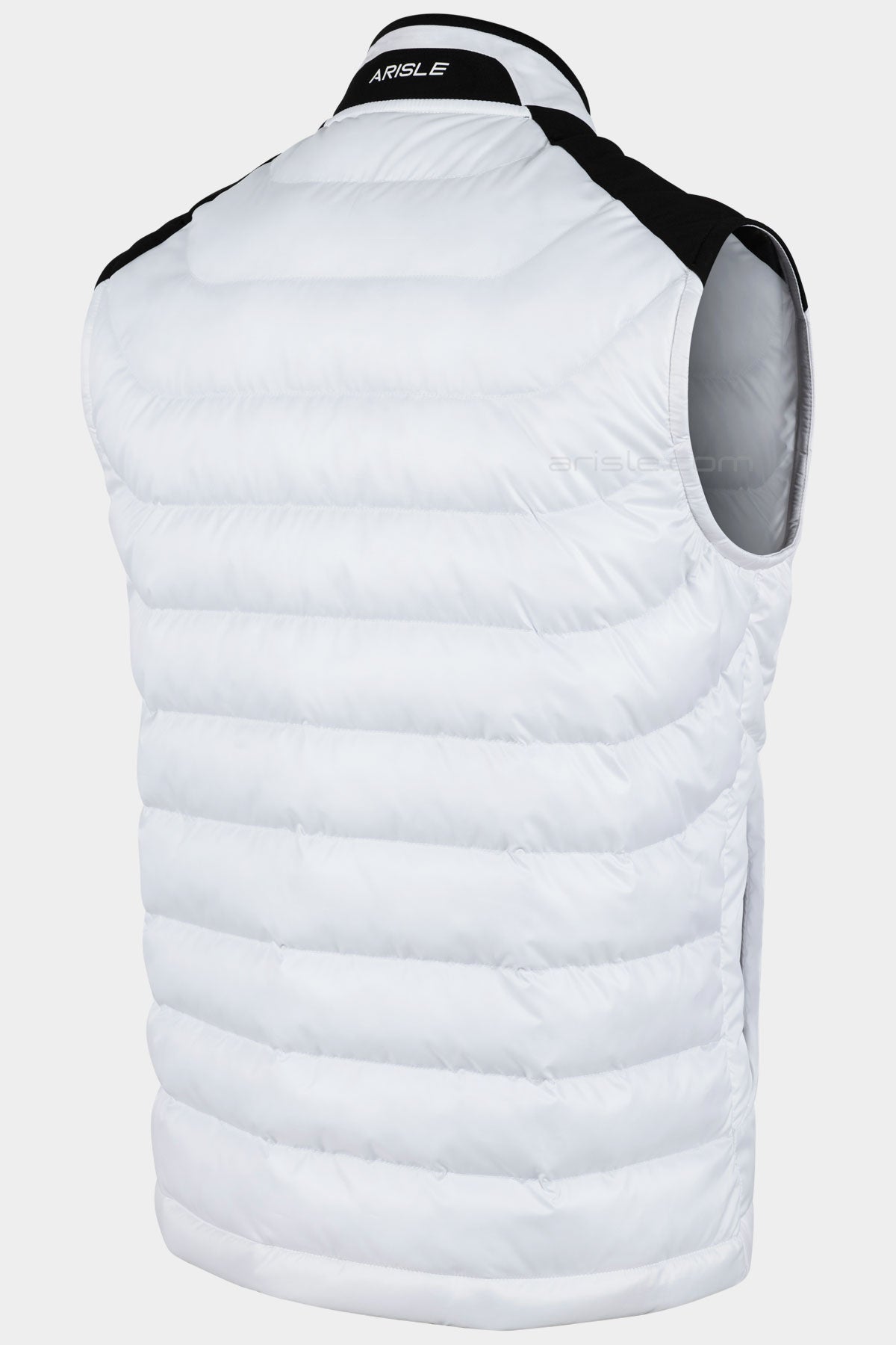 ARISLE Hybrid Diamond White Golf Gilet