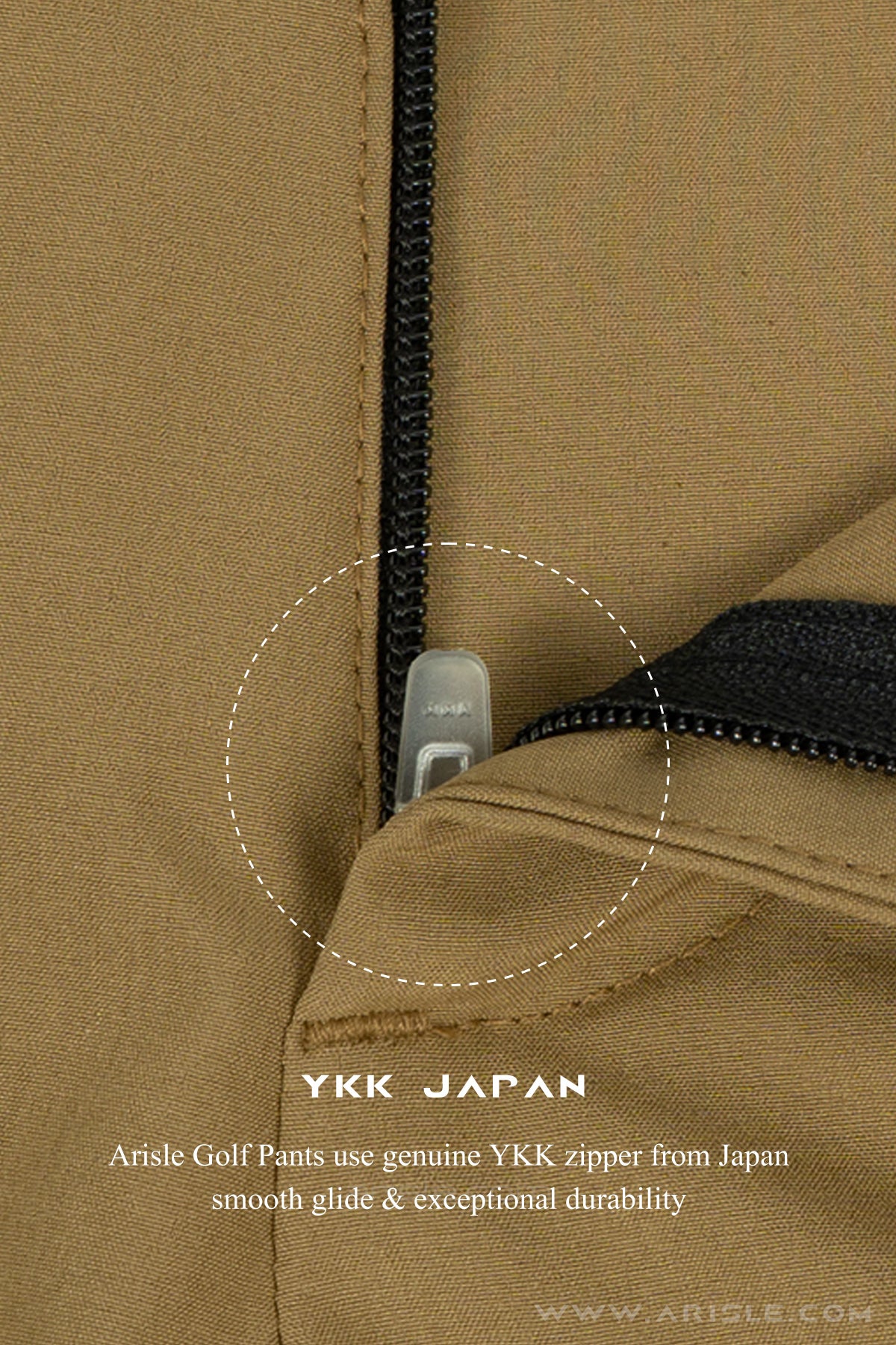 Arisle Bossman Rich Gold Golf Pants