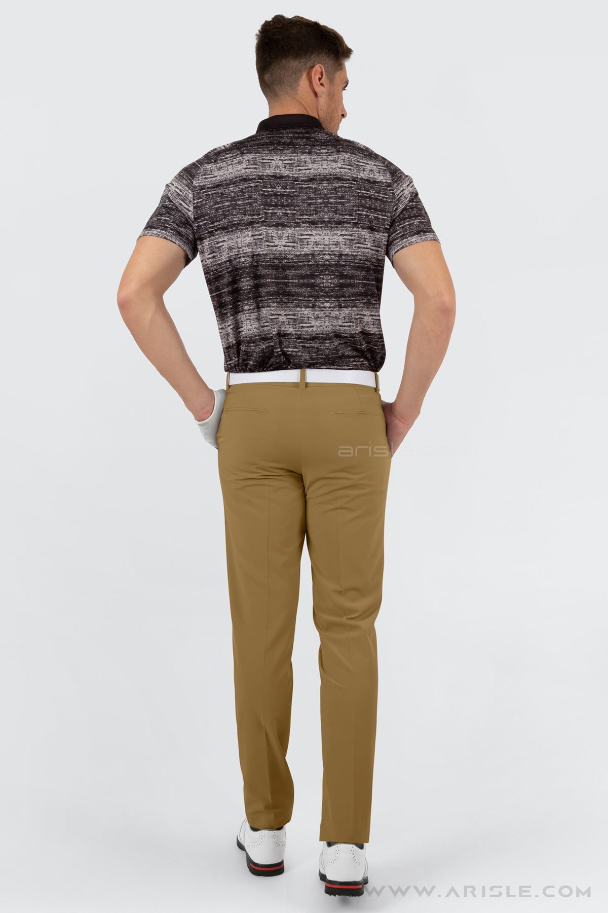 Arisle Bossman Rich Gold Golf Pants
