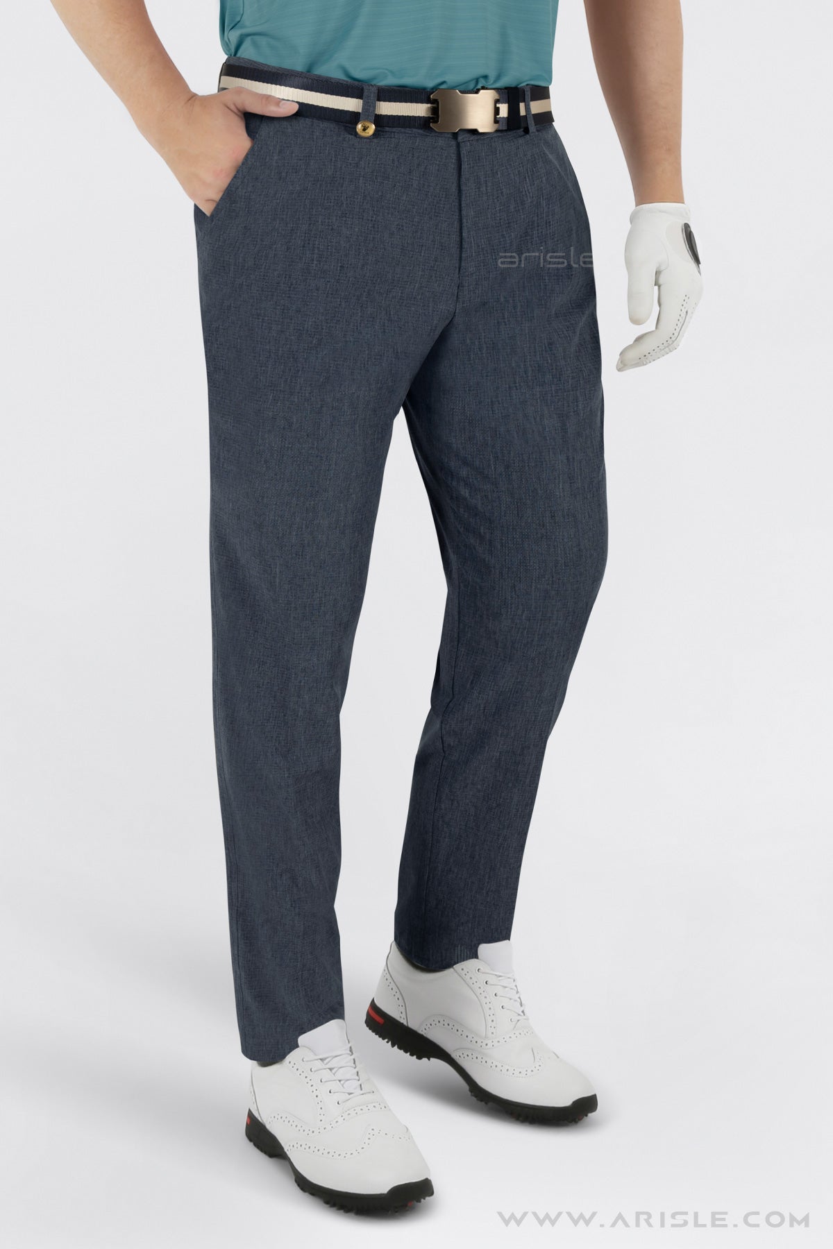Arisle Ultra Light Fog Blue Golf Pants