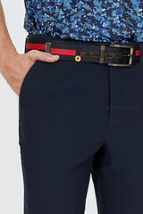 Arisle Diamond Chip Navy Blue Golf Pants