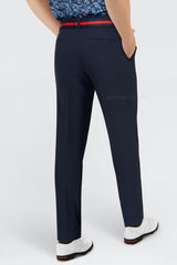 Arisle Diamond Chip Navy Blue Golf Pants