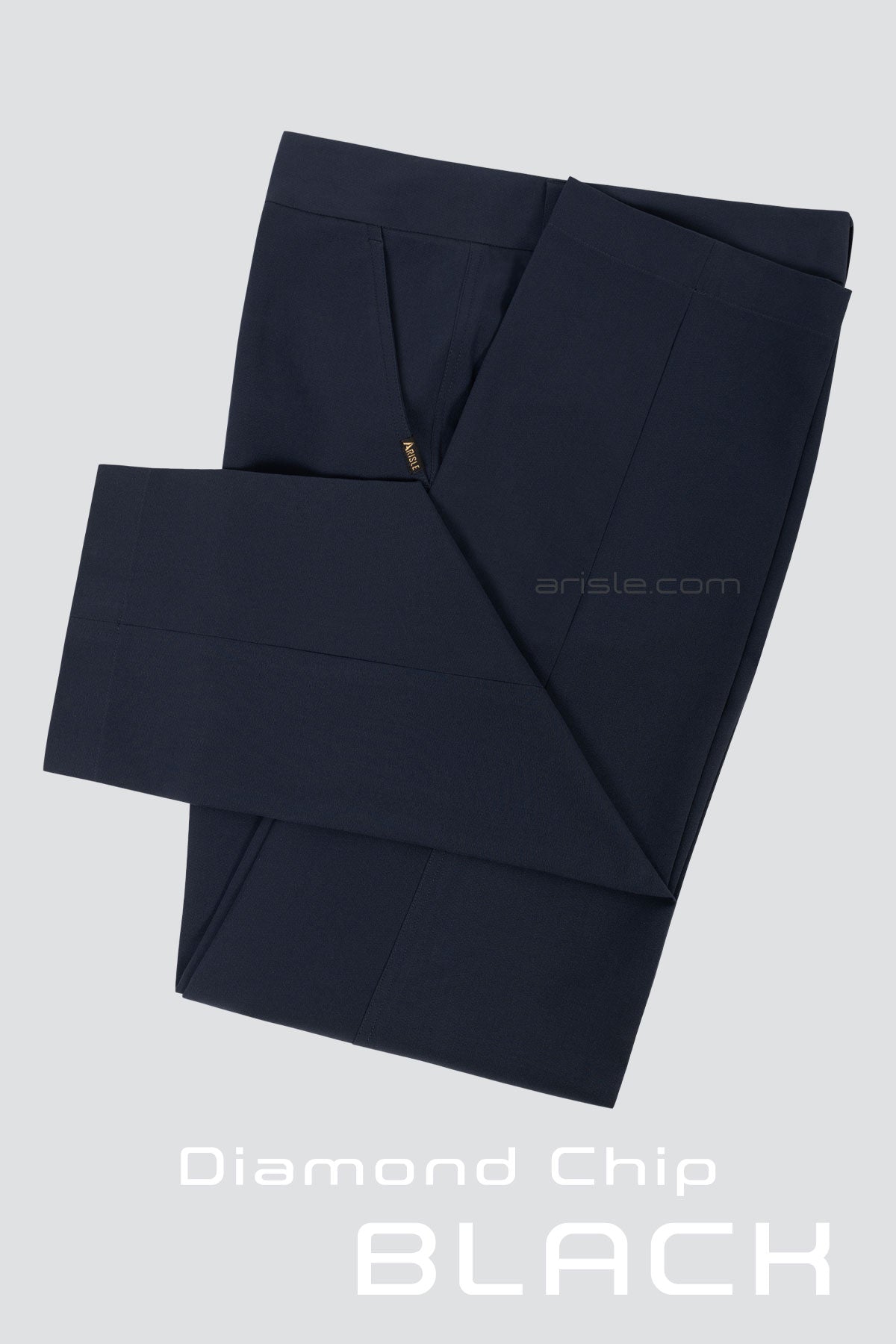 Arisle Diamond Chip Navy Blue Golf Pants