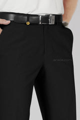 Arisle Diamond Chip Black Golf Pants