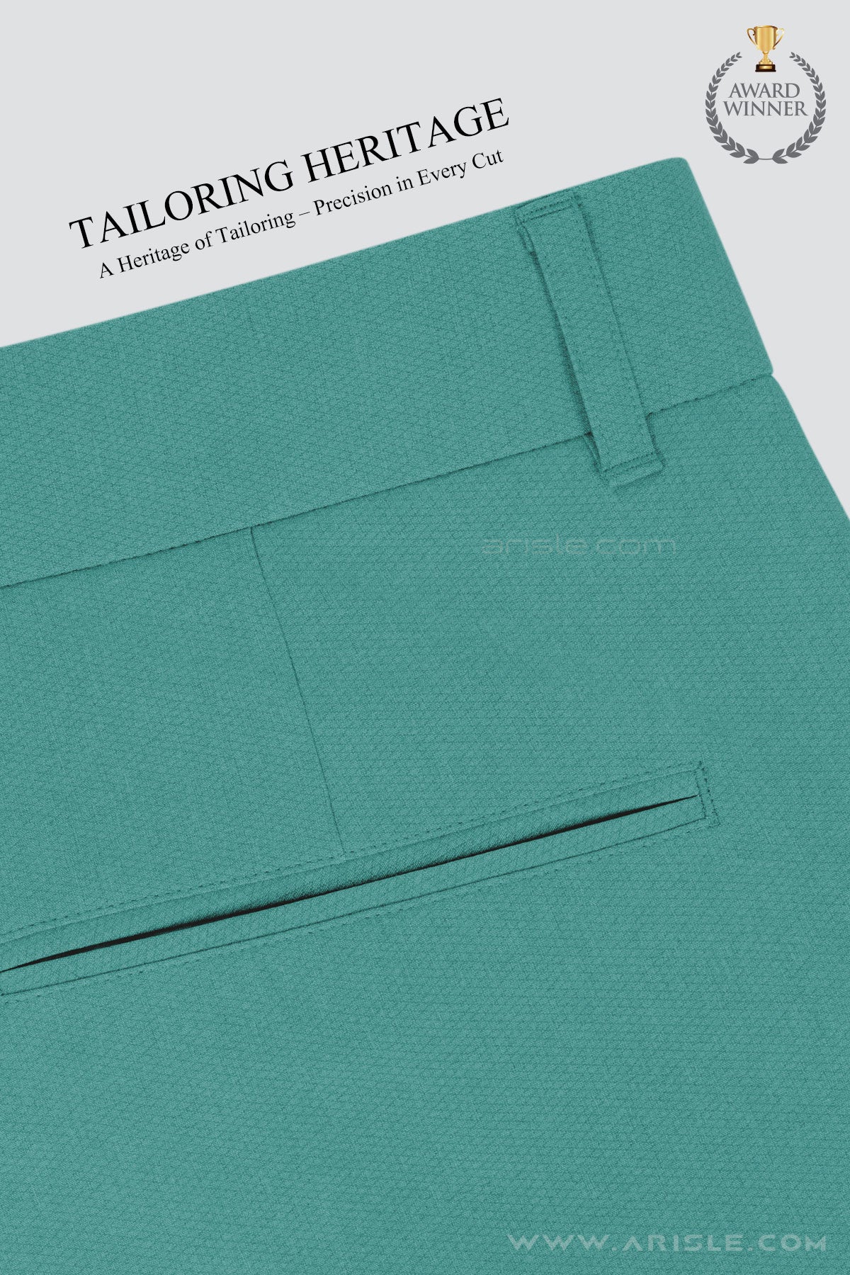 Arisle Diamond Chip Emerald Golf Pants