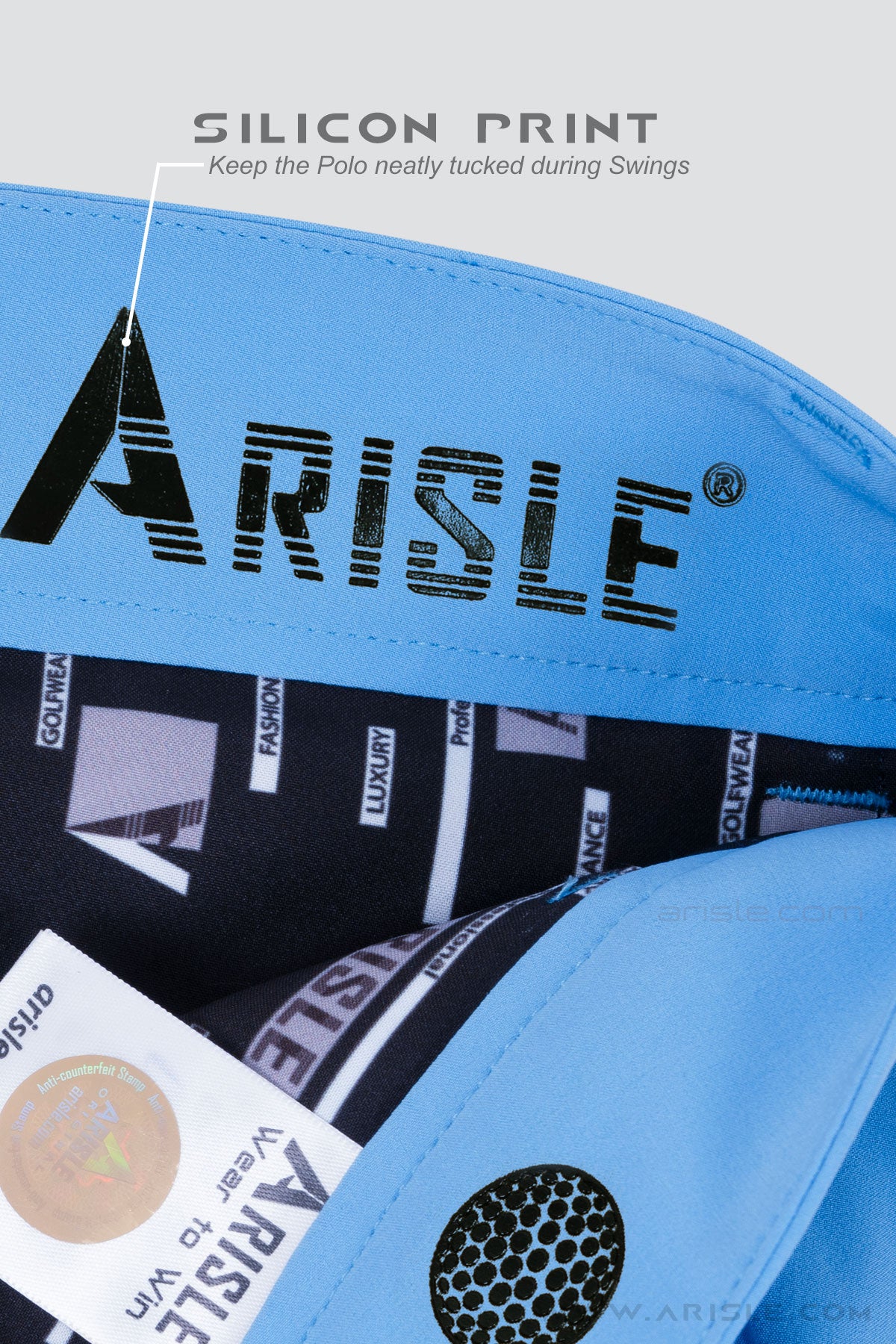 Arisle Summer SKY Blue Golf Pants