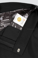 Arisle Bossman Fall Twill - Jet Black Golf Pants