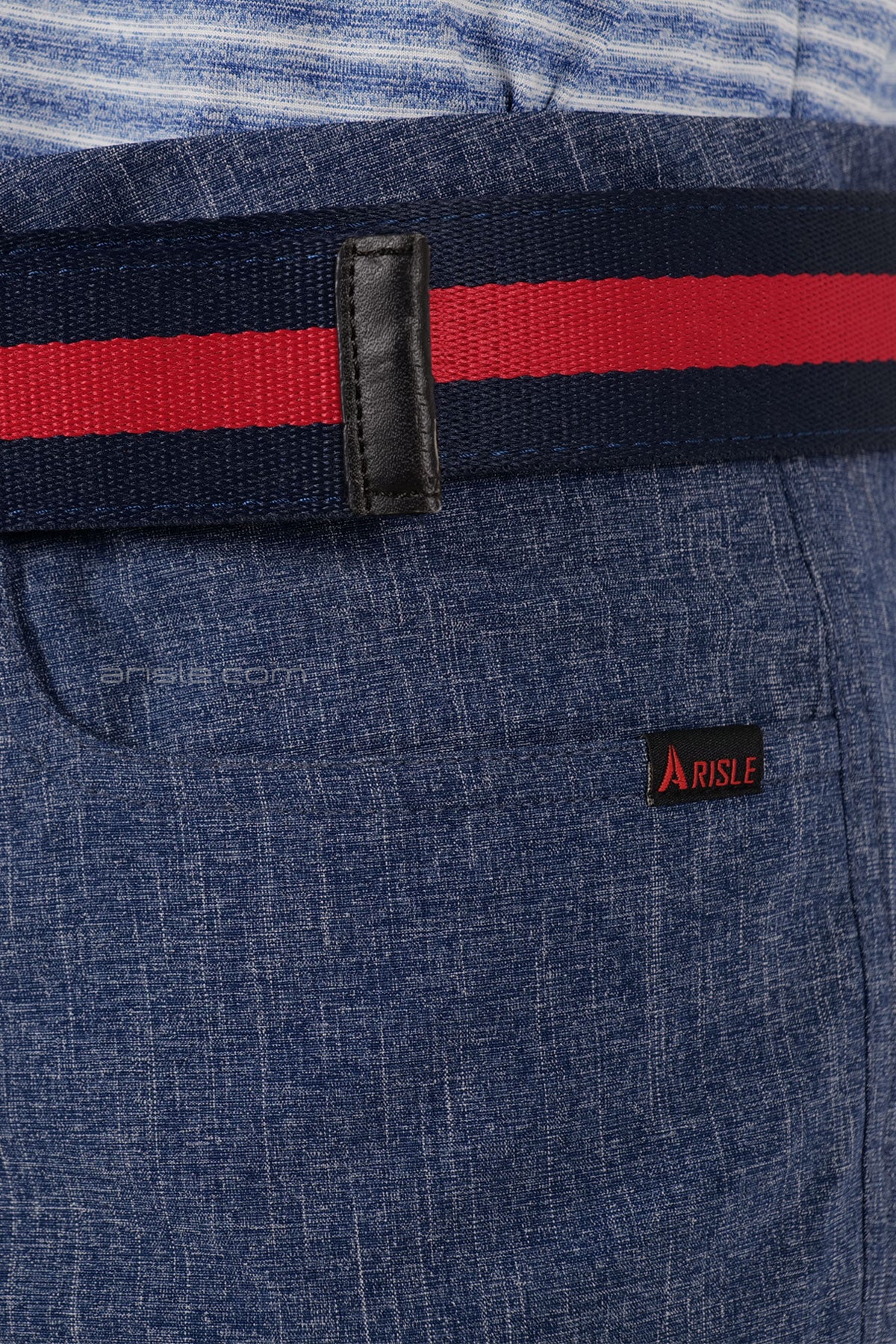 Arisle Hybrid Metallic Blue Golf Pants