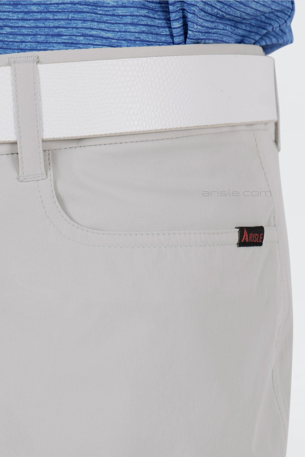 Arisle Ice-Stretch Hybrid Fog Grey Golf Pants