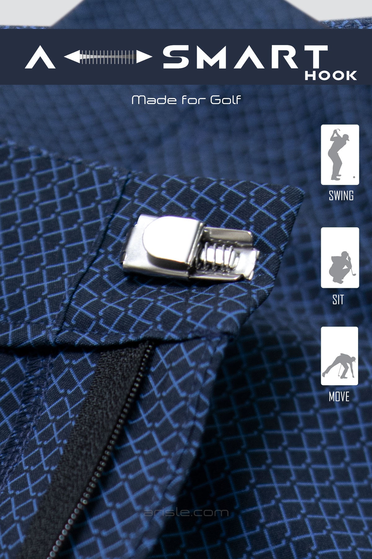 Arisle A-CLASS Heritage Blue Golf Pants