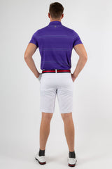 Quần Shorts Golf Nam Arisle Bossman Classy White