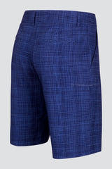 ARISLE Bossman Geometry Blue Golf Shorts