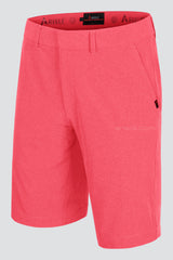 ARISLE Bossman Pixel Coral Golf Shorts