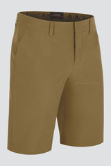 ARISLE Bossman Rich Gold Golf Shorts