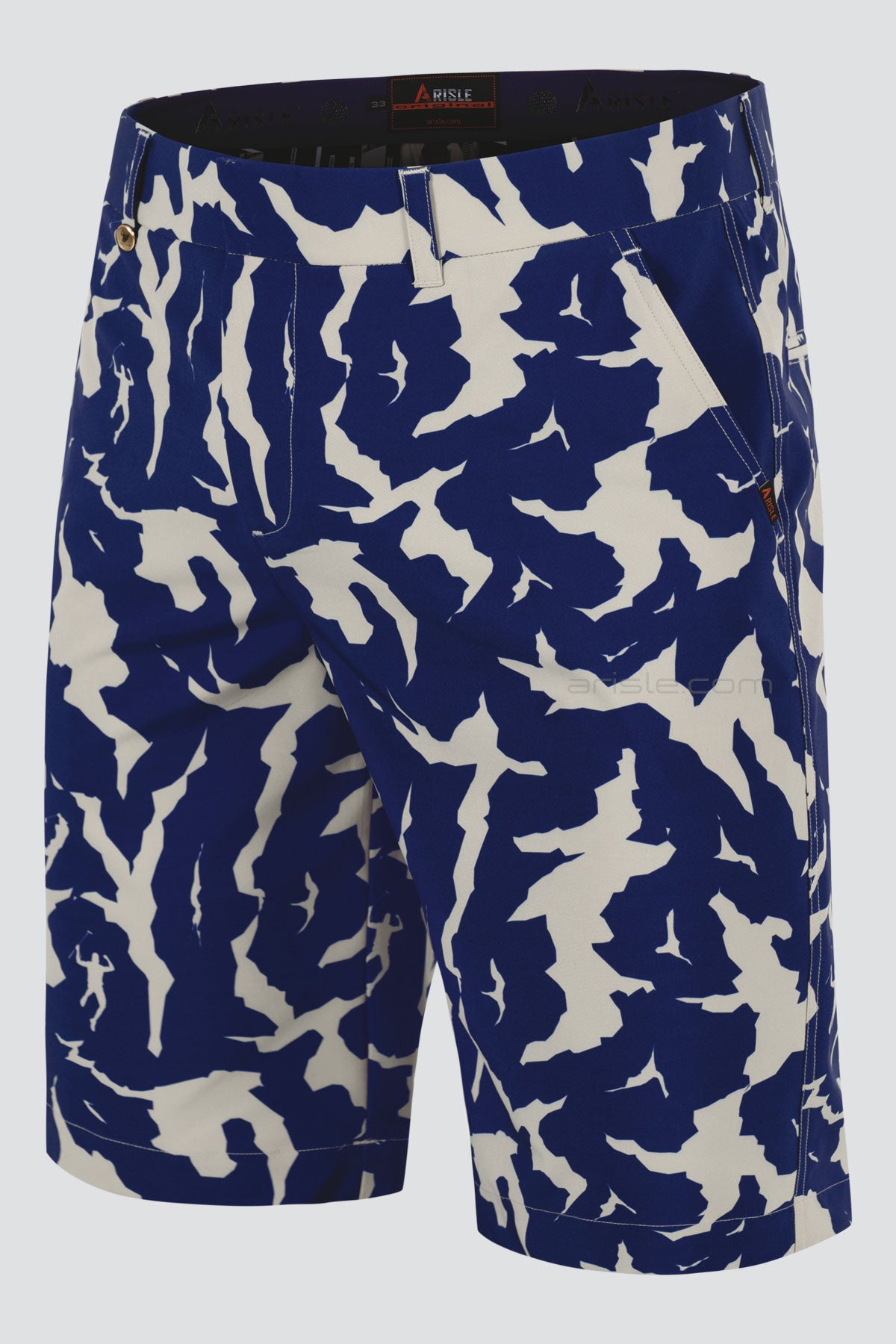 ARISLE DS Victory Blue Camo Golf Shorts