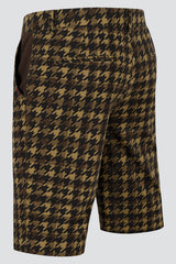 ARISLE DS Golden Brown Golf Shorts