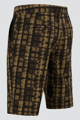 ARISLE DS Camel Brown Golf Shorts