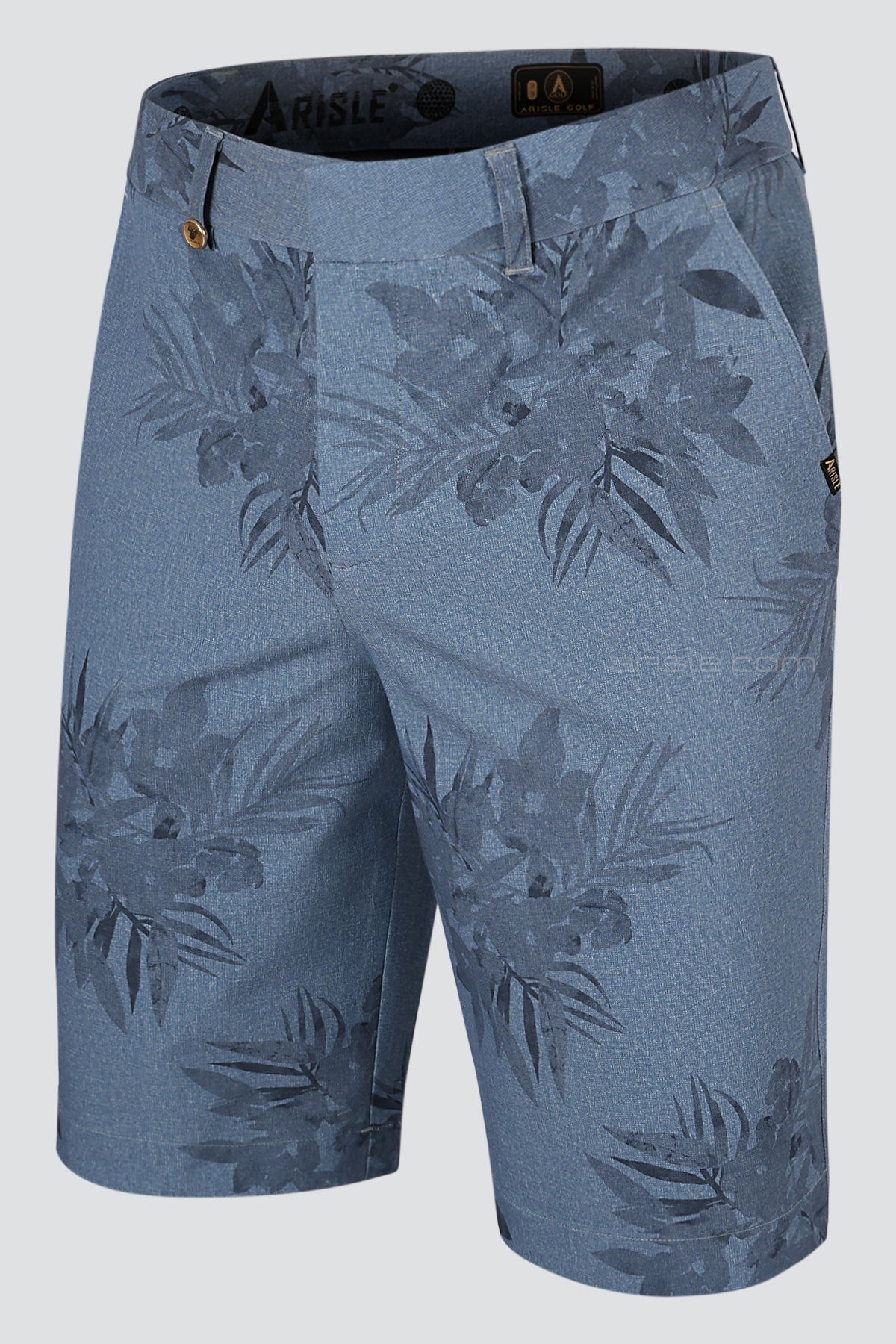 ARISLE Tropical Island Golf Shorts
