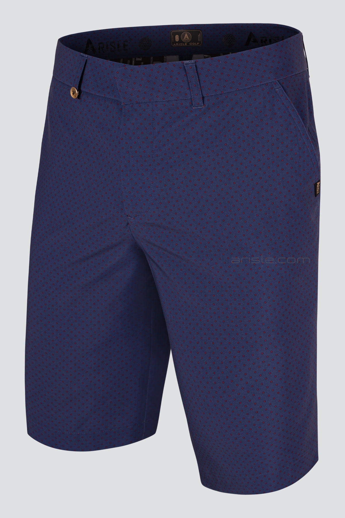 ARISLE Regal Blue Golf Shorts