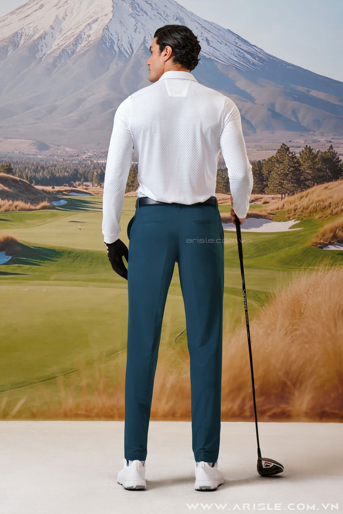 Quần Golf Nam ARISLE Friction Free Regal Blue