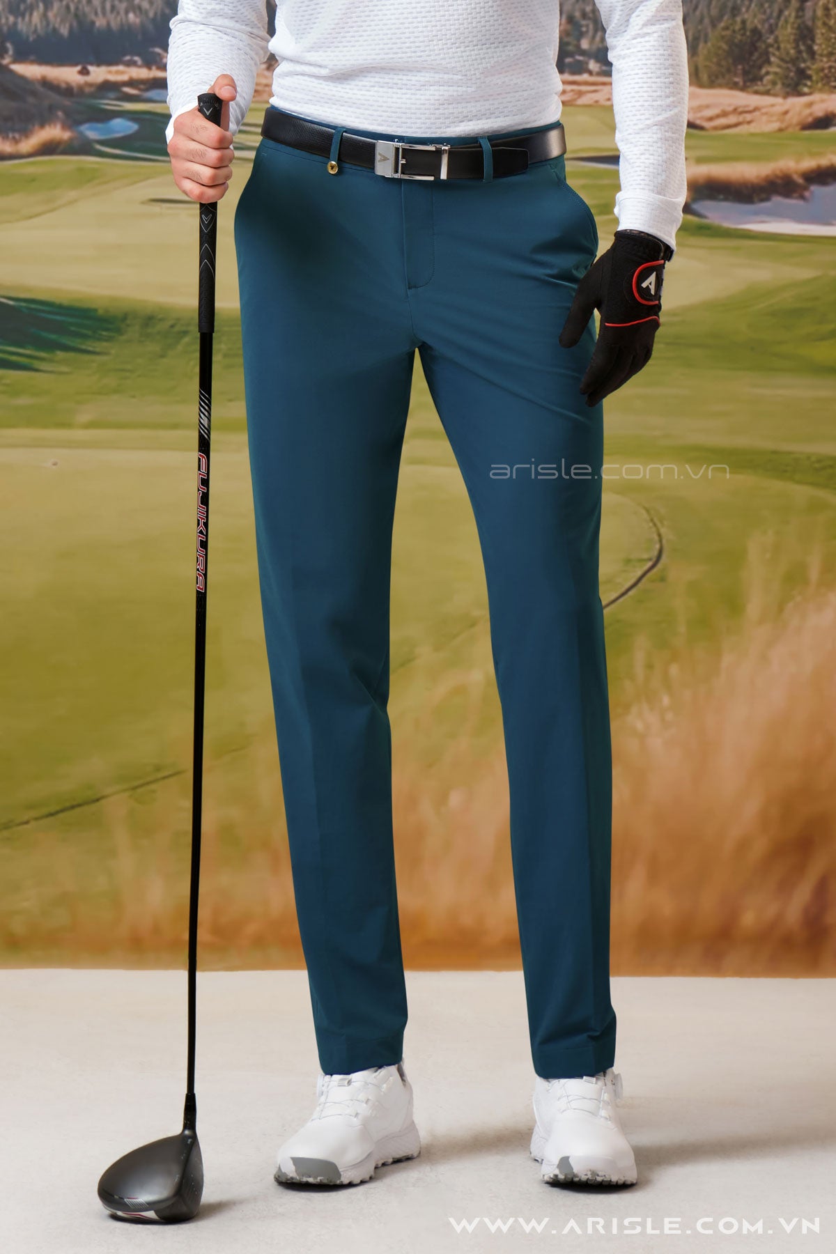 Quần Golf Nam ARISLE Friction Free Regal Blue
